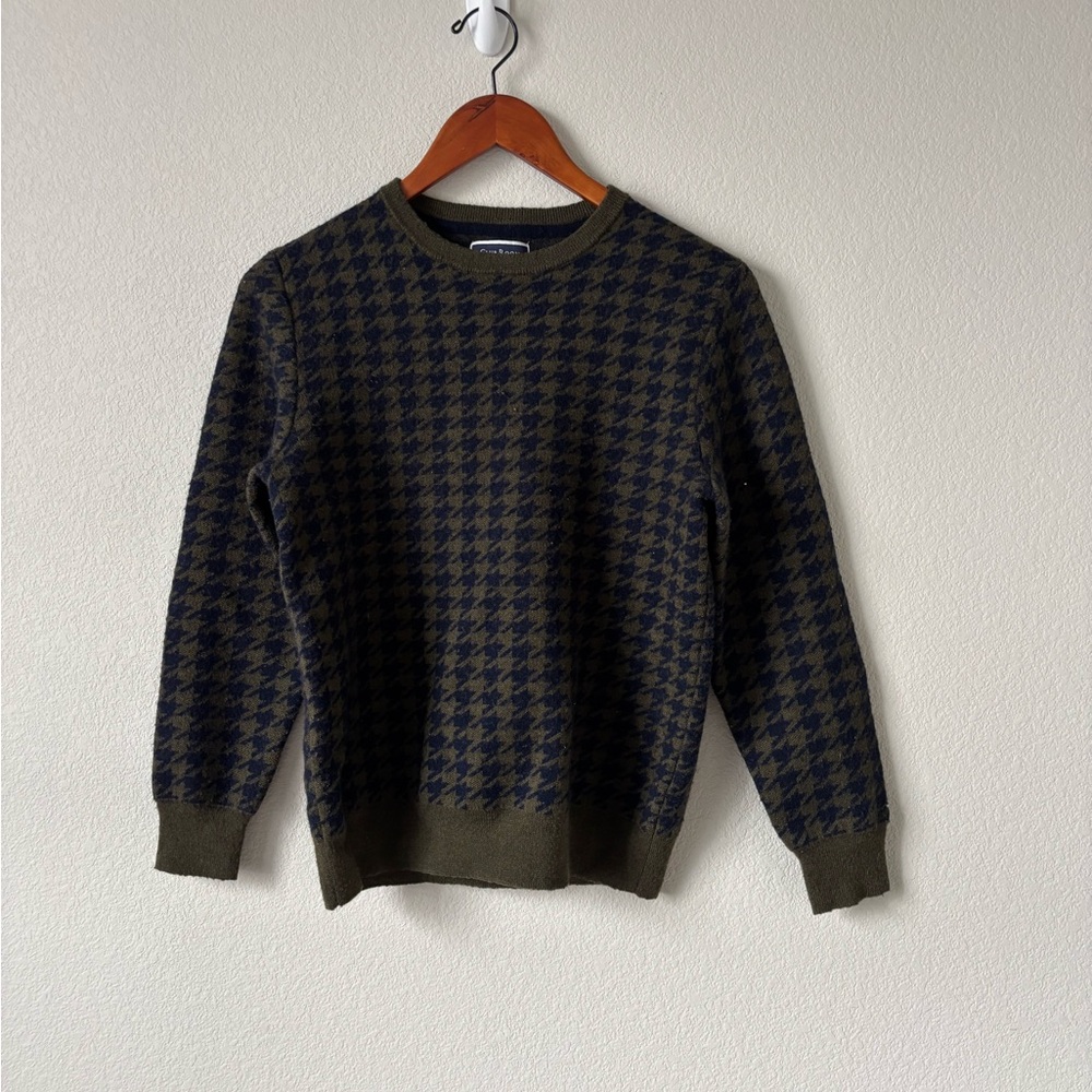 Vintage Patterned Wool Sweater - image 2